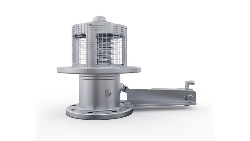 Katup Pemuatan Bawah Berbahan Paduan Aluminium DSSY-H100